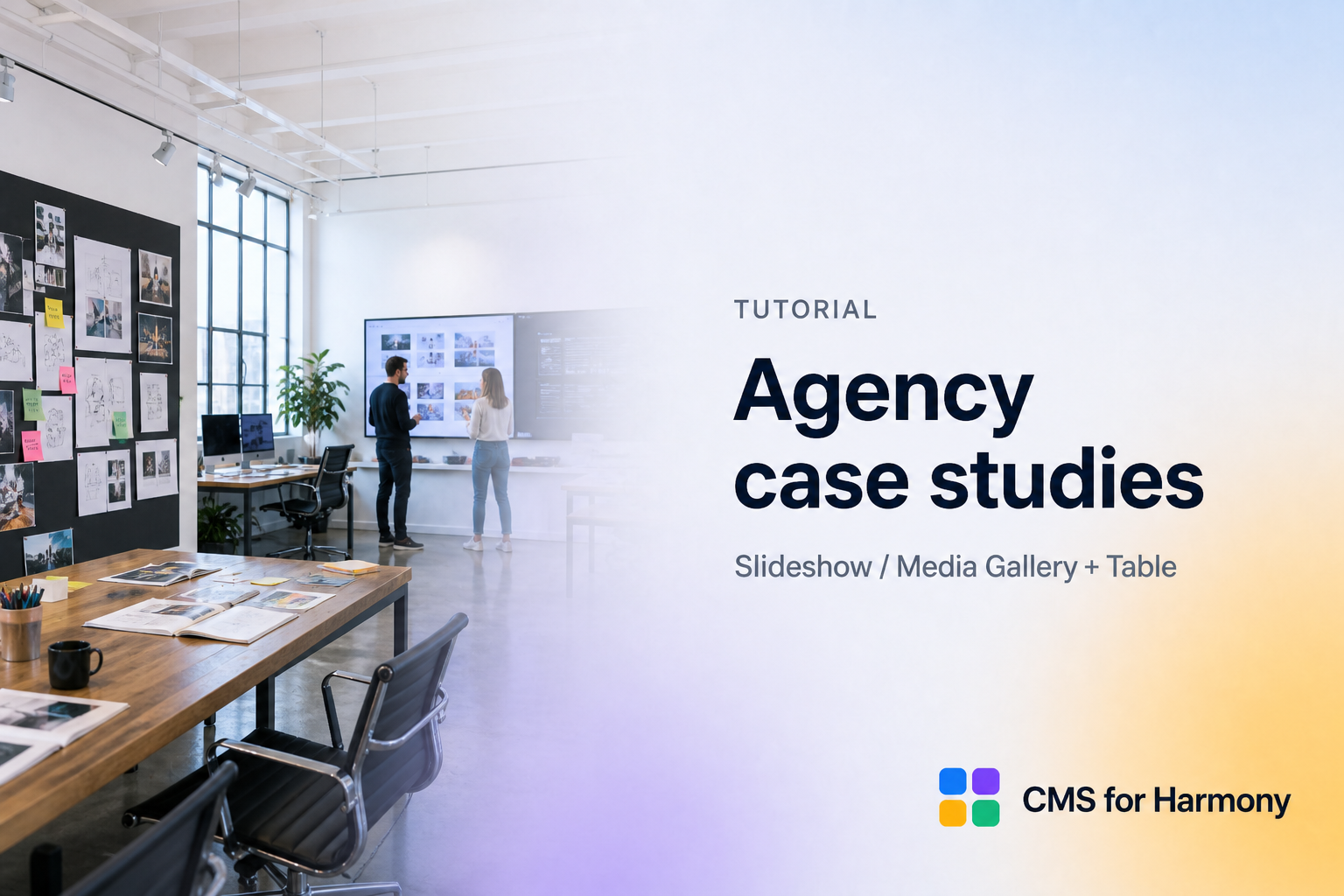 Wie Sie eine Agency-Case-Studies-Website mit CMS auf Harmony bauen